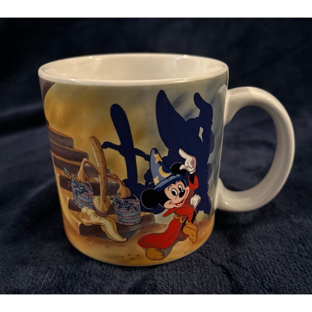 Vintage MICKEY MOUSE WIZARD Mug from Disney’s Fantasia